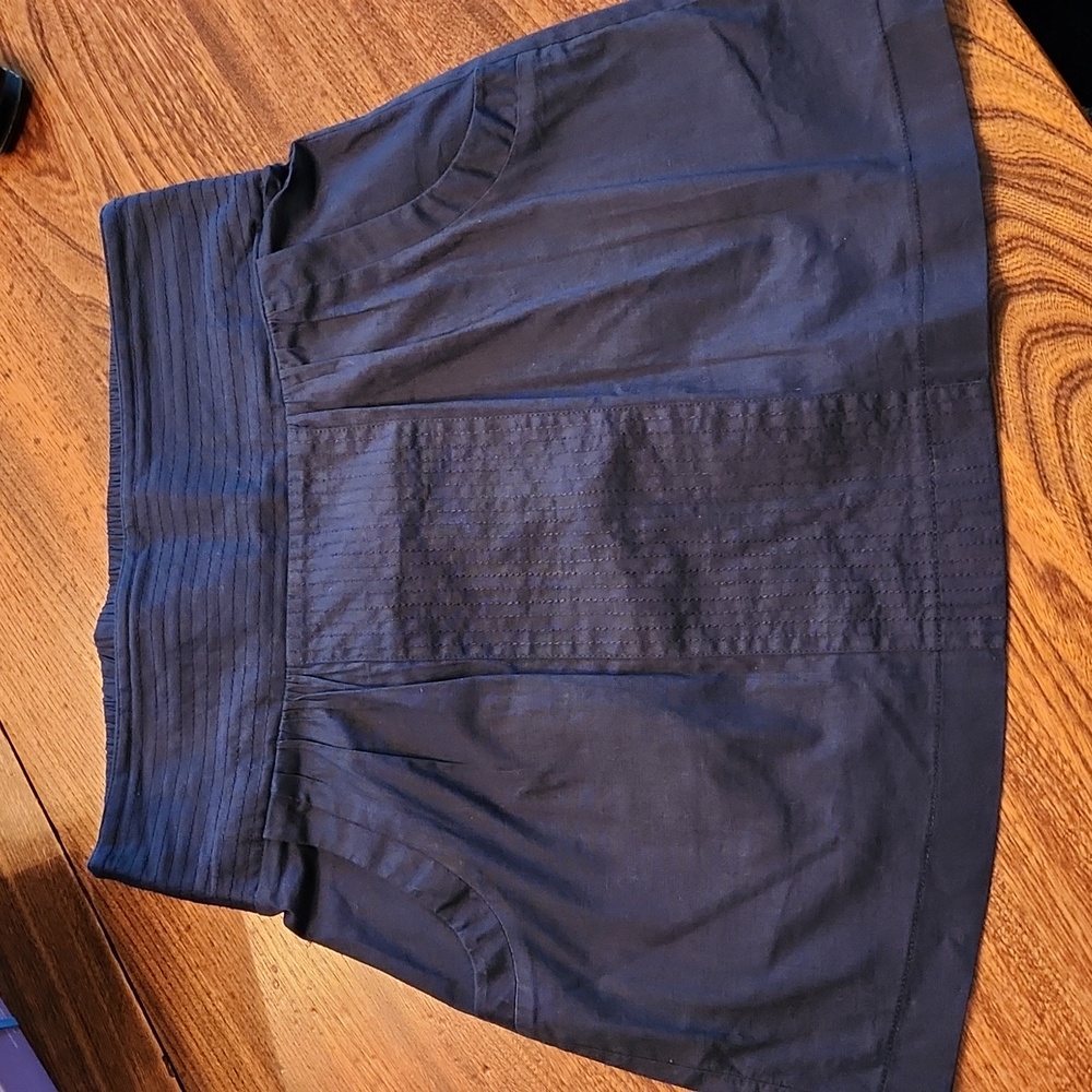 Navy skirt with pockets - urban outfitters